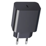 XY PD 25W Carregador de Viagem USB-C / Type-C de Porta Única para Dispositivos Samsung Carregamento Rápido, Ficha EU