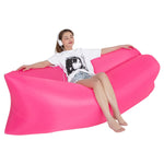 Sofá Inflável Portátil para Praia e Exterior, Cama de Ar, Tamanho: 200 x 70cm, 200 x 70cm Roxo, 200 x 70cm Laranja, 200 x 70cm Azul Céu, 200 x 70cm Preto, 200 x 70cm Verde, 200 x 70cm Rosa, 200 x 70cm Vermelho Rosado, 200 x 70cm Azul Safira