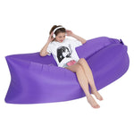 Sofá Inflável Portátil para Praia e Exterior, Cama de Ar, Tamanho: 200 x 70cm, 200 x 70cm Roxo, 200 x 70cm Laranja, 200 x 70cm Azul Céu, 200 x 70cm Preto, 200 x 70cm Verde, 200 x 70cm Rosa, 200 x 70cm Vermelho Rosado, 200 x 70cm Azul Safira
