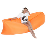 Sofá Inflável Portátil para Praia e Exterior, Cama de Ar, Tamanho: 200 x 70cm, 200 x 70cm Roxo, 200 x 70cm Laranja, 200 x 70cm Azul Céu, 200 x 70cm Preto, 200 x 70cm Verde, 200 x 70cm Rosa, 200 x 70cm Vermelho Rosado, 200 x 70cm Azul Safira