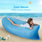 Sofá Inflável Portátil para Praia e Exterior, Cama de Ar, Tamanho: 200 x 70cm, 200 x 70cm Roxo, 200 x 70cm Laranja, 200 x 70cm Azul Céu, 200 x 70cm Preto, 200 x 70cm Verde, 200 x 70cm Rosa, 200 x 70cm Vermelho Rosado, 200 x 70cm Azul Safira
