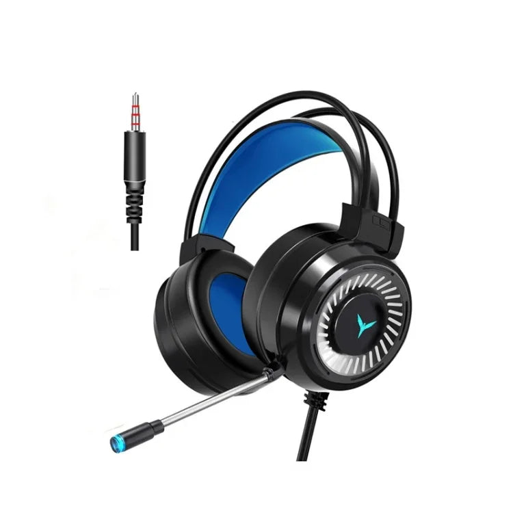 2 PCS G58 Auscultadores com Fios para Jogos com Microfone para Cabeça, Comprimento do Cabo: cerca de 2m, Versão Plug Único Preto, Versão USB 7.1 Preto, Versão 3,5mm Colorida Rosa, Versão 3,5mm Colorida Branca, Versão 3,5mm Colorida Preta