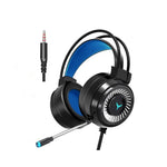 2 PCS G58 Auscultadores com Fios para Jogos com Microfone para Cabeça, Comprimento do Cabo: cerca de 2m, Versão Plug Único Preto, Versão USB 7.1 Preto, Versão 3,5mm Colorida Rosa, Versão 3,5mm Colorida Branca, Versão 3,5mm Colorida Preta