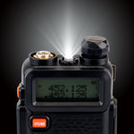 Walkie Talkie Portátil RETEVIS RT-5R 400-520MHz + 136-174MHz 128 Canais USB de Dois Segmentos, USB, Ficha EU, Ficha UK