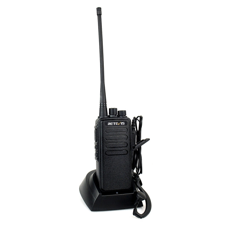 Walkie Talkie Portátil RETEVIS RT1 10W UHF 400-520MHz 16 Canais, RT1 400-520MHz Ficha US, RT1 400-520MHz Ficha EU