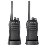 1 Par RETEVIS RT21 2.5W Frequência US 400-480MHz 16CH Walkie Talkie Portátil, Ficha US, RT21 Ficha US
