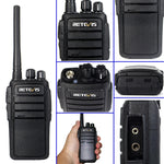 1 Par RETEVIS RT21 2.5W Frequência US 400-480MHz 16CH Walkie Talkie Portátil, Ficha US, RT21 Ficha US