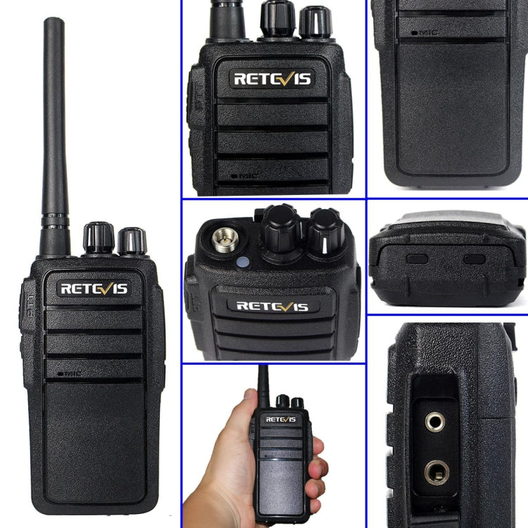1 Par RETEVIS RT21 2.5W Frequência US 400-480MHz 16CH Walkie Talkie Portátil, Ficha US, RT21 Ficha US