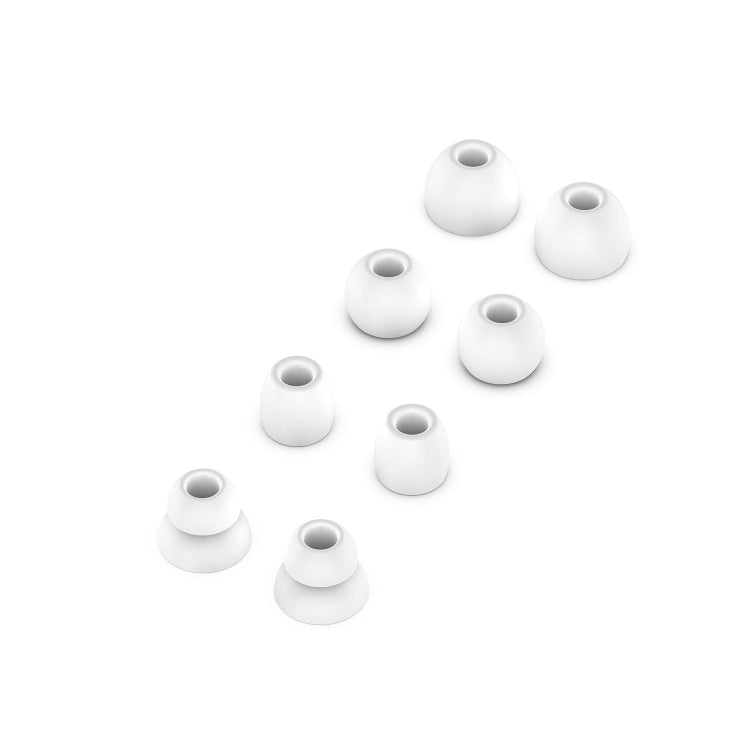 4 Pairs Wireless Earphone Replaceable Silicone Ear Cap Earplugs for Huawei FreeBuds 4i / FreeLace Pro / Active Noise Canceling Earphones 3