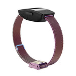 For Fitbit Inspire / Inspire HR / Ace 2 Double Insurance Buckle Milanese Replacement Strap Watchband