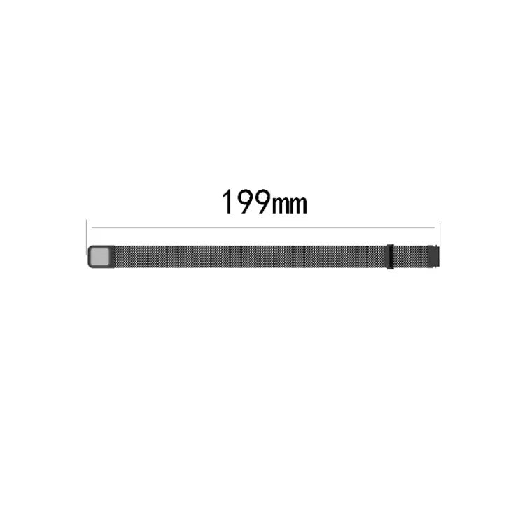 Correia de Substituição Milanesa para Relógio, Para Samsung Galaxy Fit SM-R370