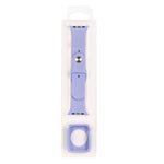 Conjunto de Correia Substituta em Silicone + Capa Protetora para Relógio, Para Apple Watch Series 9 / 8 / 7 41mm, Para Apple Watch Series 9 / 8 / 7 45mm