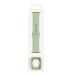 Conjunto de Correia Substituta em Silicone + Capa Protetora para Relógio, Para Apple Watch Series 9 / 8 / 7 41mm, Para Apple Watch Series 9 / 8 / 7 45mm
