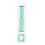 Conjunto de Correia Substituta em Silicone + Capa Protetora para Relógio, Para Apple Watch Series 9 / 8 / 7 41mm, Para Apple Watch Series 9 / 8 / 7 45mm