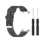 Nylon Canvas Replacement Strap Watchband with Dismantling Tools, One Size, For Amazfit T-Rex Pro / Amazfit T-Rex