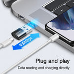 Adaptador OTG JOYROOM S-H152 USB Macho para USB-C / Tipo-C Fêmea, S-H152
