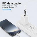 Adaptador OTG JOYROOM S-H152 USB Macho para USB-C / Tipo-C Fêmea, S-H152