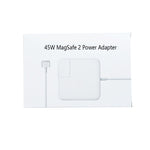 Adaptador de energia MagSafe 2 de 45W 14.85V 3.05A 5 pinos A1436 para MacBook, comprimento do cabo: 1,6m, ficha AU 45W, ficha EU 45W, ficha UK 45W