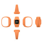 For Garmin Vivofit JR3 No Buckle Silicone Pure Color Replacement Watchband, S, L