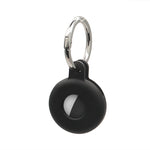 Capa protetora oca em silicone anti-riscos e anti-choque com gancho para porta-chaves, para AirTag