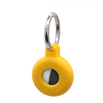 Capa protetora oca em silicone anti-riscos e anti-choque com gancho para porta-chaves, para AirTag