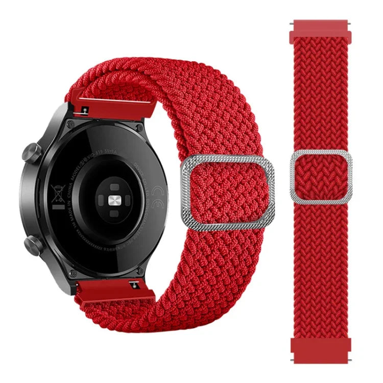Correia de substituição ajustável em nylon trançado elástico para relógio, Para Samsung Galaxy Watch 3 45mm