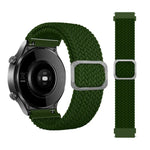 Correia de substituição ajustável em nylon trançado elástico para relógio, Para Samsung Galaxy Watch 3 45mm