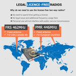 RETEVIS RB637 EU Frequência PMR446 16Canais Rádio Bidirecional Portátil Bluetooth Walkie Talkie, RB637