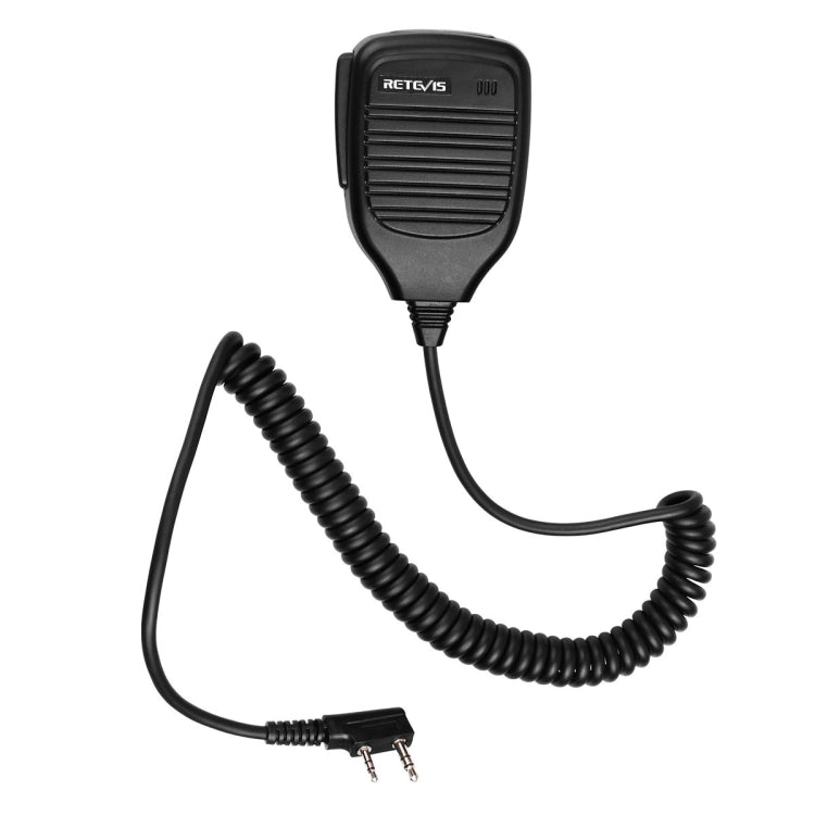 Microfone Altifalante Portátil com PTT de 2 Pinos RETEVIS C9001, C9001