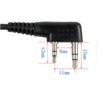 Microfone Altifalante Portátil com PTT de 2 Pinos RETEVIS C9001, C9001