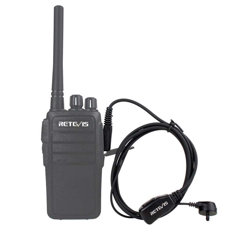 Microfone Altifalante com PTT de 2 Pinos RETEVIS C9003 com Tubo Acústico e Auricular In-ear, C9003