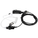 Microfone Altifalante com Tubo Acústico Discreto e Clipe Longo de 2 Pinos RETEVIS TK para H-777 / RT-5R / RT-5RV / RT-B6, TK Clipe Longo