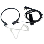 Microfone Altifalante com Tubo Acústico Discreto e PTT de Garganta RETEVIS TK para H-777 / RT-5R / RT-5RV / RT-B6, TK Garganta
