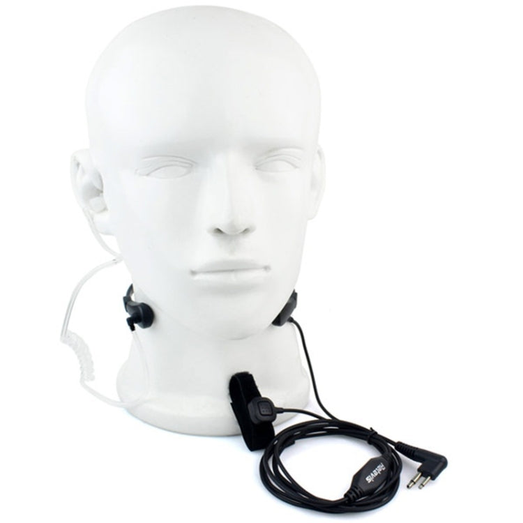 Microfone Altifalante com Tubo Acústico Discreto e PTT de Garganta RETEVIS M, M Garganta