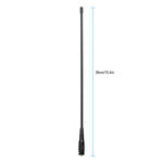 Antena de Dupla Banda SMA-F Fêmea RETEVIS RHD-771 136-174+400-480MHz para RT-5R/H-777/RT5, RHD-771 SMA-F