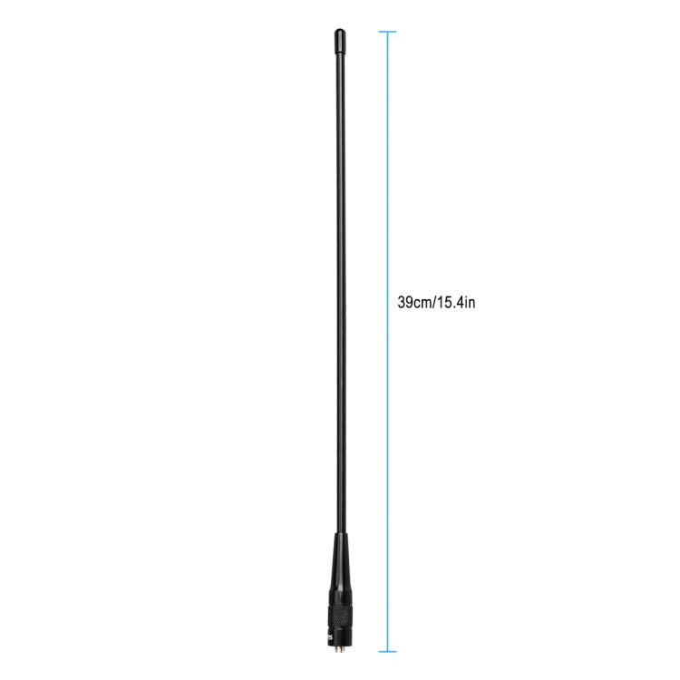 Antena de Dupla Banda SMA-F Fêmea RETEVIS RHD-771 136-174+400-480MHz para RT-5R/H-777/RT5, RHD-771 SMA-F