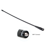 Antena de Dupla Banda SMA-F Fêmea RETEVIS RHD-771 136-174+400-480MHz para RT-5R/H-777/RT5, RHD-771 SMA-F