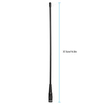 Antena Dupla Banda RETEVIS RHD-771 136-174+400-480MHz SMA-M Macho para RT1/RT2/RT3 TYT MD-380/UV8000D, RHD-771 SMA-M