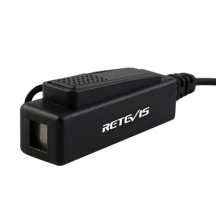 Microfone com Auricular de Tubo Acústico e PTT de Dois Fios RETEVIS R-1M21 para Motorola XPR6000/XPR6550/DP4800/DP4801, R-1M21