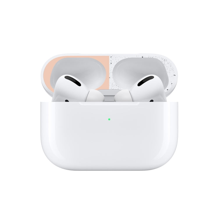 Capa Protetora para Auscultadores Sem Fios Apple AirPods Pro Adesivo Protetor Metálico, Para Apple AirPods Pro