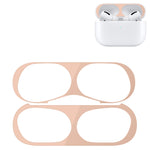 Capa Protetora para Auscultadores Sem Fios Apple AirPods Pro Adesivo Protetor Metálico, Para Apple AirPods Pro