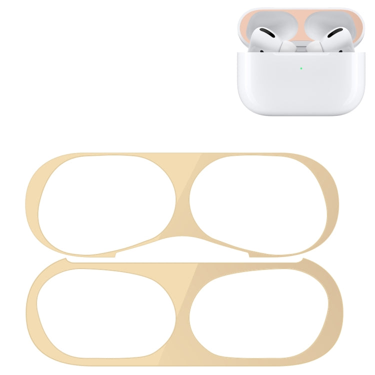 Capa Protetora para Auscultadores Sem Fios Apple AirPods Pro Adesivo Protetor Metálico, Para Apple AirPods Pro