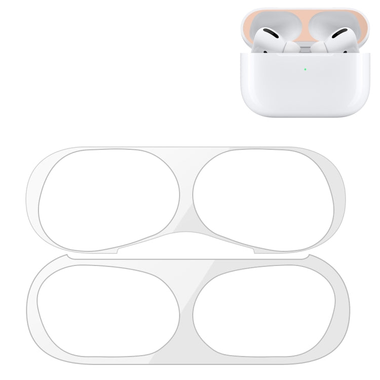 Capa Protetora para Auscultadores Sem Fios Apple AirPods Pro Adesivo Protetor Metálico, Para Apple AirPods Pro