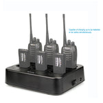 Carregador Walkie Talkie Seis Vias RETEVIS RTC777 para Retevis H777, Tomada AU RTC777, Tomada US RTC777, Tomada EU RTC777, Tomada UK RTC777