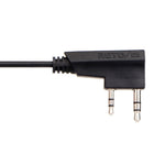Cabo de Transferência de Áudio para Auricular de 2 Pinos para 3,5mm Fêmea RETEVIS TCK01 Kenwood para RT21/RT22/RT24/RT7/RT27/H777, TCK01
