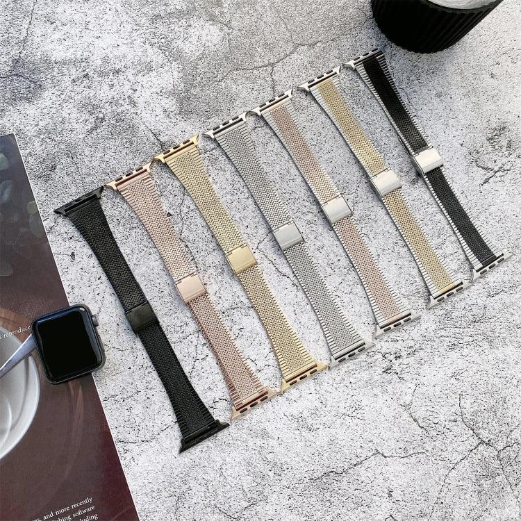 Correia de Substituição em Aço com Fecho de Fivela, Para Apple Watch Série 7  41mm / & 6 & SE & 5 & 4 40mm, Para Apple Watch Série  7  45mm / & 6 & SE & 5 & 4 44mm