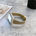 Correia de Substituição em Aço com Fecho de Fivela, Para Apple Watch Série 7  41mm / & 6 & SE & 5 & 4 40mm, Para Apple Watch Série  7  45mm / & 6 & SE & 5 & 4 44mm