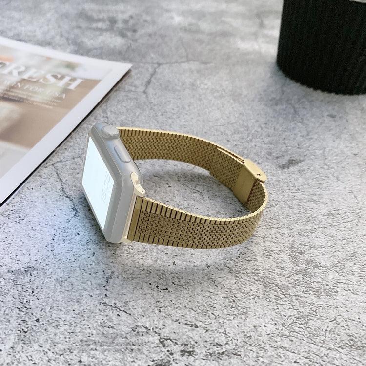 Correia de Substituição em Aço com Fecho de Fivela, Para Apple Watch Série 7  41mm / & 6 & SE & 5 & 4 40mm, Para Apple Watch Série  7  45mm / & 6 & SE & 5 & 4 44mm