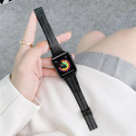 Correia de Substituição em Aço com Duas Linhas, Para Apple Watch Série 7  41mm / & 6 & SE & 5 & 4 40mm, Para Apple Watch Série  7  45mm / & 6 & SE & 5 & 4 44mm