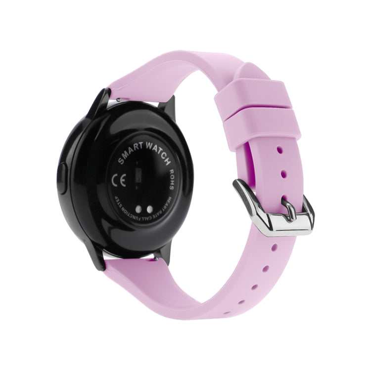 T-shaped Buckle Silicone Replacement Strap Watchband, 20mm, 22mm